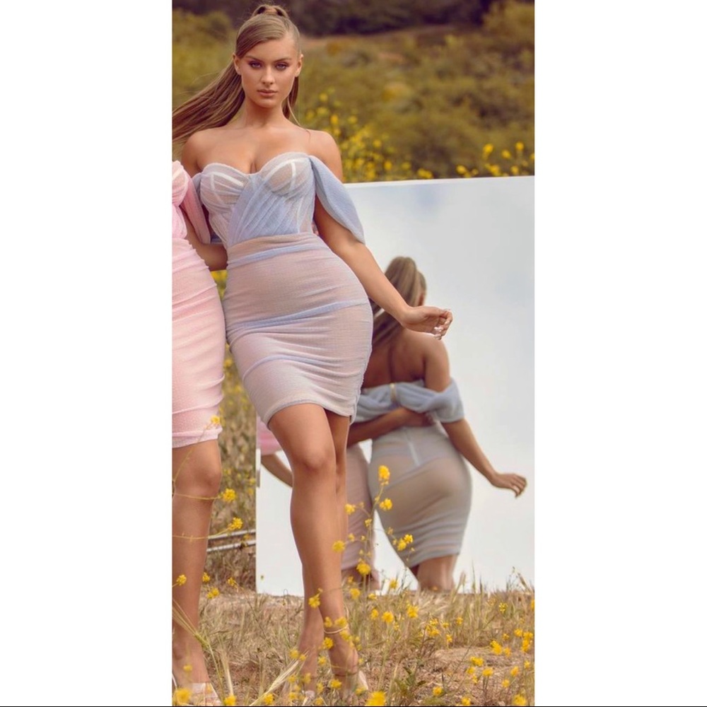 Miss circle Oriana mesh corset dress SOLD OUT